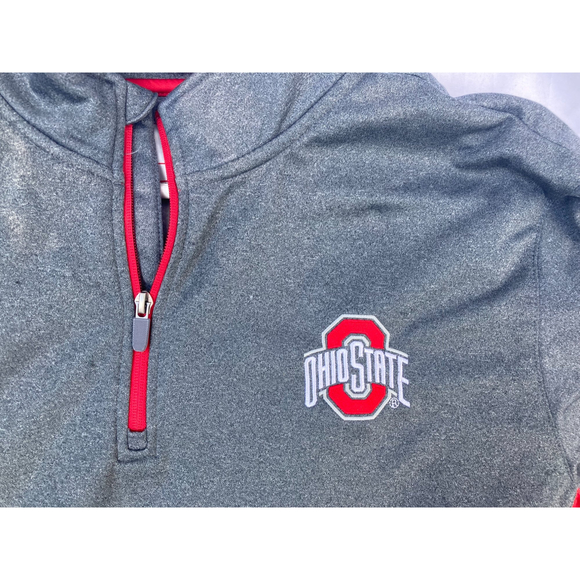 Men's Ohio State Authentic Apparel (OSU) Long-Sleeve Sweatshirt Hoodie SIZE XXL - Picture 3 of 9